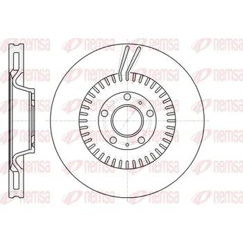 Brzdový kotouč Brzdový kotouč REMSA 61154.10