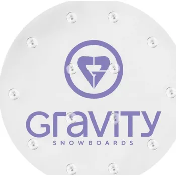 Příslušenství na snowboard Grip Gravity Heart mat clear/lavender