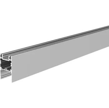 LED páska Deko-Light profil, PLANO ES univerzální závěsný a přisazený profil 62 x 38mm stříbrná elox 2000 mm 970572