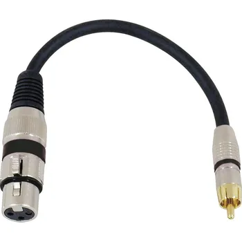 Audio kabel Kabel SADC XLR samice - RCA samec