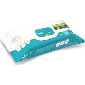 Medwipes dezinfekční vlhčené ubrousky bez alkoholu 100 ks