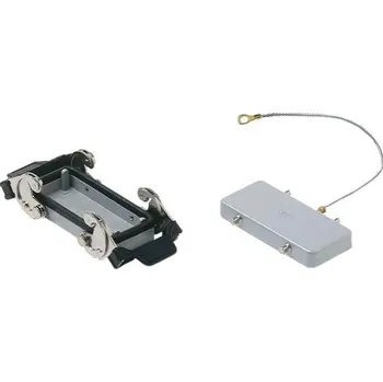 Napájecí kabel Krytka hliníková pro multipin kryt na zabudování, 57 x 27 mm