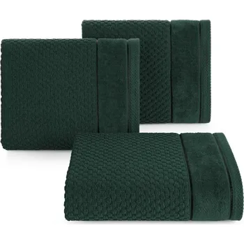 Osuška FRIDA 70 x 140cm, tmavě zelená