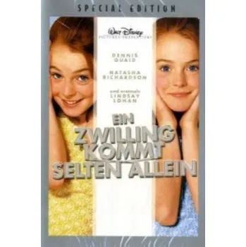 DVD film Ein Zwilling kommt selten allein, 1 DVD (Special Edition), 1 DVD-Video: USA. USA – Erich Kästner (DE)