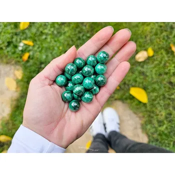 Přírodní kámen Malachit mini kulička 14mm