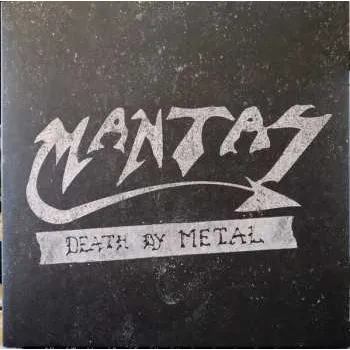 Zahraniční hudba LP Mantas: Death By Metal CLR 2023 Coloured White With Black Splatter Vinyl