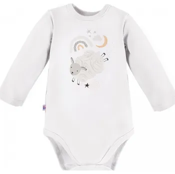 Eevi Body s dlouhým rukávem MELLOW bílé - 74