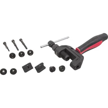 Nářadí na motocykly Profesionální snýtovač a roznýtovač řetězů, BIKESERVICE