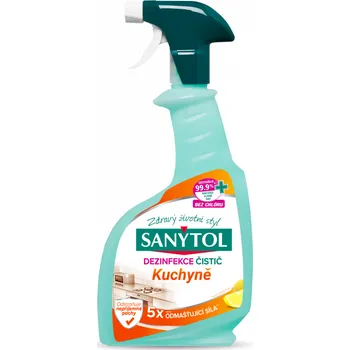 Dezinfekce Sanytol dezinfekční čistič na kuchyně, 750ml