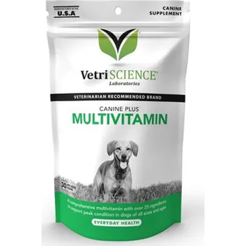 VETRISCIENCE Canine Plus Multivitamin 27+ Active Health (30ks) 105g