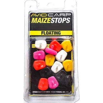 Zarážky Avid Carp Maize Stops Floating Multi Coloured Long