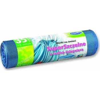 Pytle na odpadky Stella Pack STELLA PACK Super těsné pytle na odpadky s páskou 35L, 15 kusů v roli