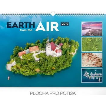 Kalendář PRESCO GROUP Nástěnný kalendář Země ze vzduchu 2019