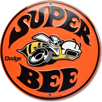 Plechová cedule Plechová cedule Dodge Super Bee 30cm