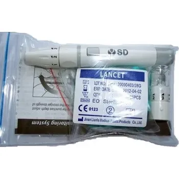Odběrové pero (autolanceta)—1x Odběrové pero (autolanceta)+25x jehly (lancety)