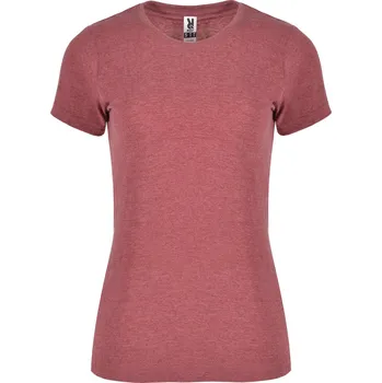 Dámské tričko Roly Fox Dámské tričko CA6661 Heather Garnet Red 256 L