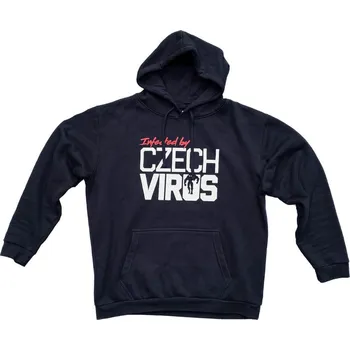Pánské tričko Czech Virus Mikina ® Unisex Barva Červená Velikost XXL
