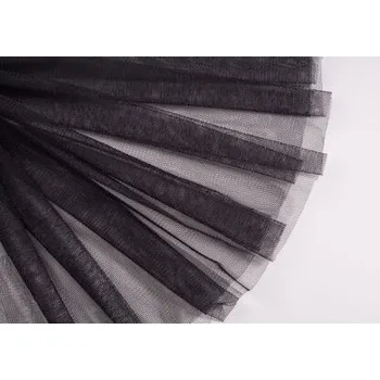 Tyl vintage, černý