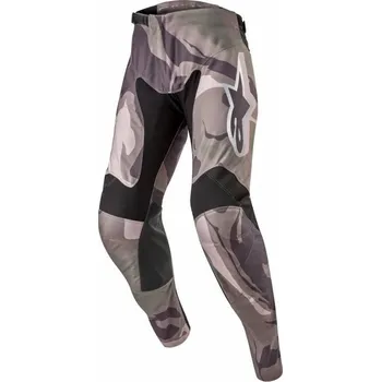 Moto kalhoty Kalhoty RACER TACTICAL, ALPINESTARS (zelená camo/hnědá) 2024 36