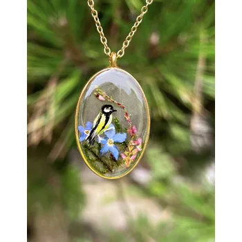 Náhrdelník MadeByBahu | Náhrdelník akvárko sýkorka - Bahu 0001421
