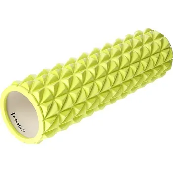 Pěnový válec Fitness válec HMS FS205 45 cm, žlutý