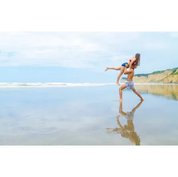 Plakát Plakát, Obraz - Gymnastic athletes doing acro yoga and, ampueroleonardo