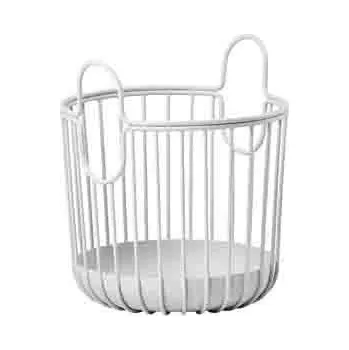 Úložný box Úložný kovový koš INU Soft Grey 10,5x13,5cm, šedý - ZONE DENMARK (INU úložný košík 10,5x13,5cm, šedý - ZONE DENMARK)