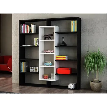 regál Casarredo Policový regál BULDAN černá/bílá