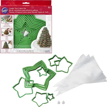 Sada vykrajovátek na vánoční stromeček Wilton