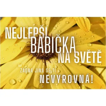 metr Kartička pro babičku