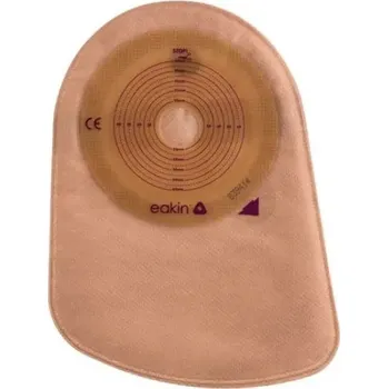 Plynová maska Plochý sáček Pelican 1D uzavřený—Střední, béžový, otvor 45 mm, 30 ks