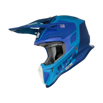 Helma na motorku Přilba JUST1 J18F MIPS PULSAR matná modrá Velikost: M