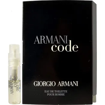Pánský parfém Giorgio Armani Giorgio Armani Black Code, EDT - Vzorka vône