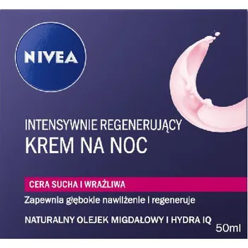 Masážní přístroj Nivea Regenerační noční krém pro suchou pleť 50 ml