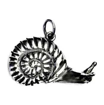 Přívěsek Stříbrný přívěsek šnek - P440 (Stříbrný přívěsek šnek)