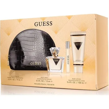 Guess Seductive W EDT, 75 ml + 15 ml + tělové mléko 100 ml + kosmetická taštička