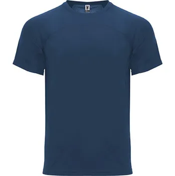 Roly Monaco Pánské funkční tričko CA6401 Navy Blue 55 L