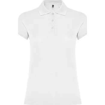 Roly Star Dámské polo tričko PO6634 White 01 3XL