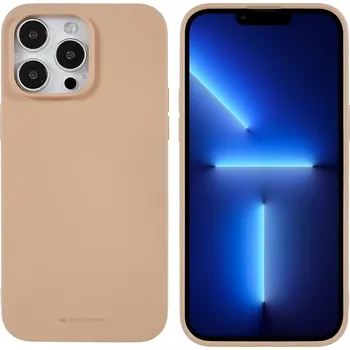 Mercury Ochranný kryt na iPhone 15 Pro MAX - Mercury, Soft Feeling Pink Sand