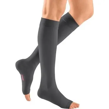 Dámské punčochy Lýtkové punčochy mediven plus (II.KT)—Velikost 5, barva anthracite, délka krátká, bez špice