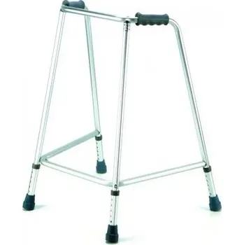 Chodítko pro seniory Chodítko čtyřbodové 202 EL - střední—Nastavitelná výška, středně široký pevný rám
