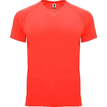 Pánské tričko Roly Bahrain Pánské funkční tričko CA0407 Fluor Coral 234 S