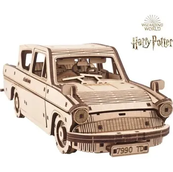 3D puzzle Ugears 3D dřevěné mechanické puzzle Harry Potter Létající Ford Anglia