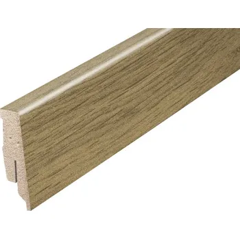 Podlahová lišta ACARA AP34/1 soklová lišta TYP 06, MDF, Dub Rustic, 60 mm, 13 mm, 2,7 m AAK M023/06