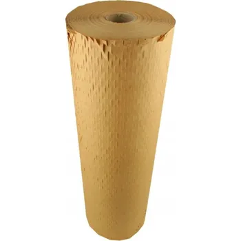 Obalový materiál Voštinový papír na roli 60cm x 100m hnědý
