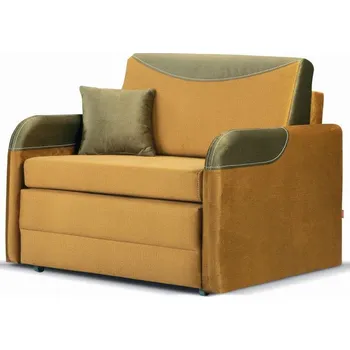 Obývací pokoj Křeslo JERRY | rozkládací + úložný prostor + polštářek | 95 cm | VÝBĚR TKANIN