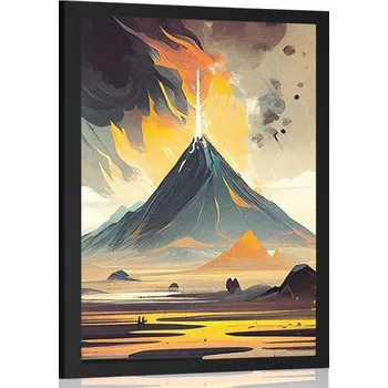 Plakát Dovido Plakát aktivní sopka