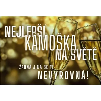 metr Kartička pro kamarádku