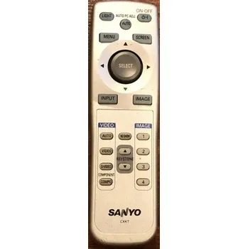 Dálkový ovladač SANYO CXKT - dálkový ovladač s laserovým ukazovátkem
