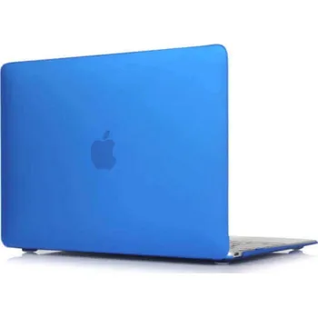 Pouzdro na mobilní telefon Plastový ochranný obal pro Apple MacBook Pro 14" (2023, M3 Pro, M3 ) - tmavě modrý